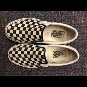 Vans Checkerboard Slip-Ons M 5.0 / W 6.5
